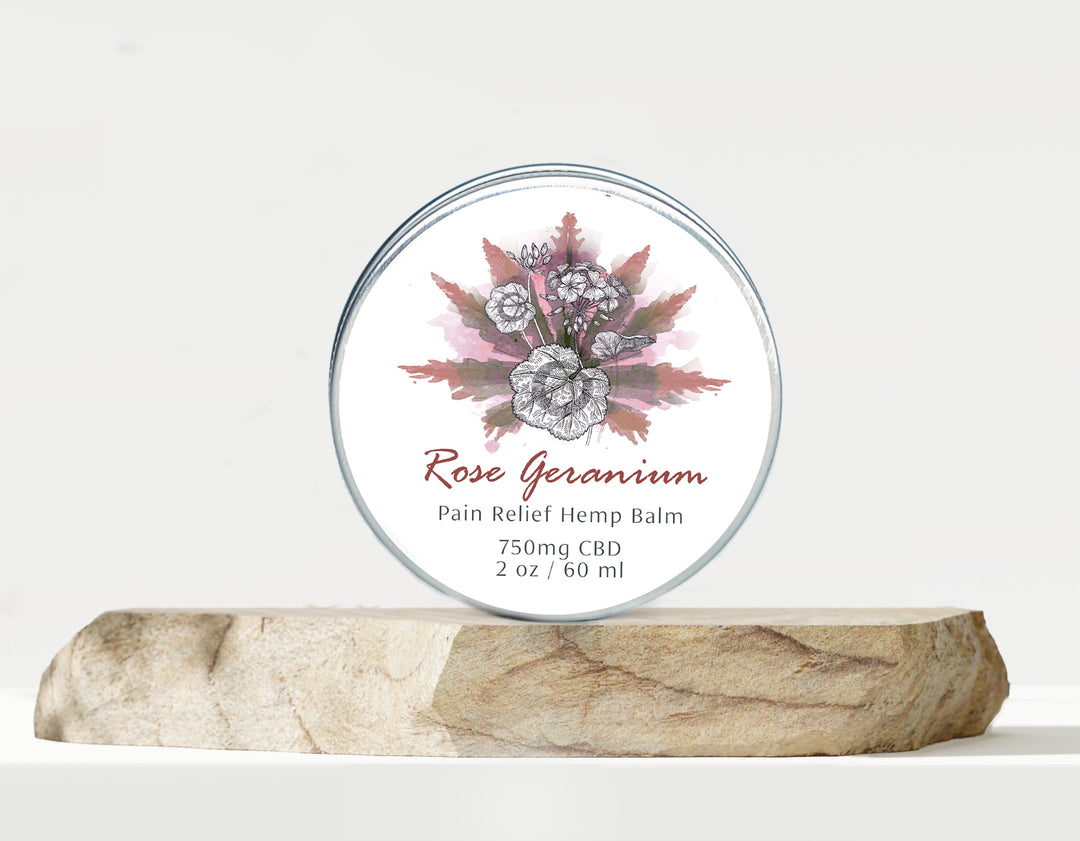 Pain Relief Salve - Rose Geranium